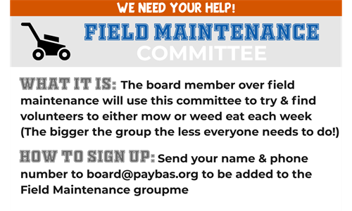 Field Maintenance Committee